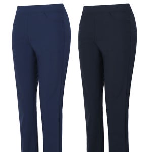 1+1 따뜻한 겨울 여성용 기모 팬츠 엄마바지 허리밴딩 바지 골프 트레이닝