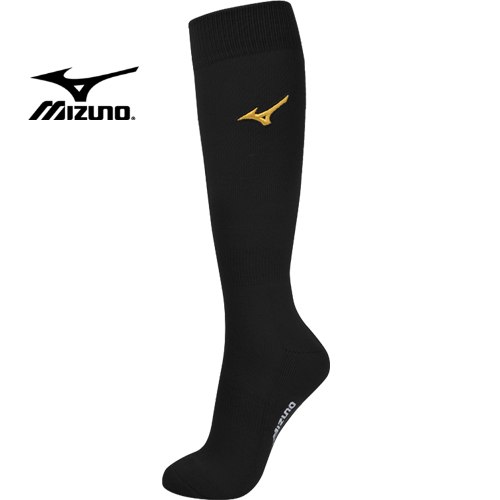 MIZUNO 미즈노 성인용 야구양말 2109 (블랙)
