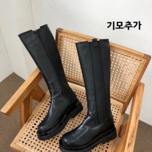첼시 3cm 안감 기모 롱 앵클 부츠