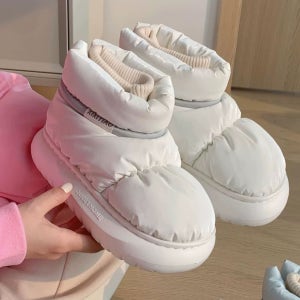 요이요 털 패딩 부츠 겨울 방한 신발 눈올때 여성 여자 삿포로