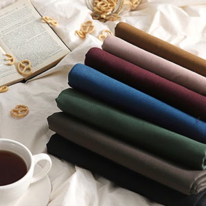 겨울원단 FW 피치 코튼 면 기모 트윌 패브릭 7종