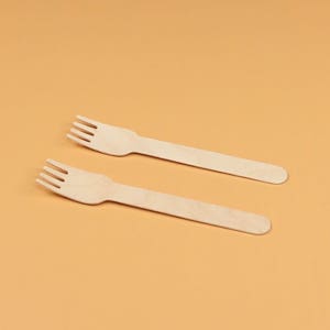 나무 포크(140mm/벌크포장)