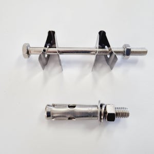 휀스용 부속품 스텐304 삼부앙카 매쉬밴드 연결볼트너트 울타리 담장 휀스 대문