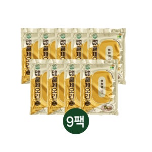 자연누리 국산 무첨가, 무항생제 훈제오리 오리고기 슬라이스 400gX 9팩 (100%자연재료)
