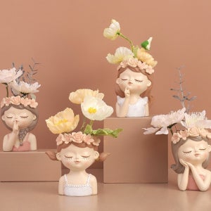 다육이 화분 미니 분재 엔젤 여자아기