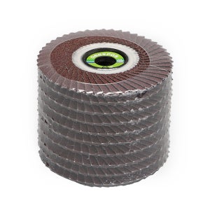 휠 페이퍼 4인치 120방 그라인더날 사포 그라인더 사포날 날개사포 빼빠