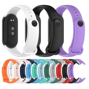샤오미 미밴드8 실리콘 스트랩 miband 8 밴드 정발 시계줄