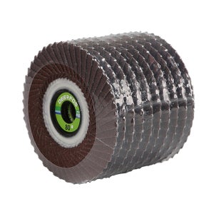 휠 페이퍼 4인치 150방 그라인더날 사포 그라인더 사포날 날개사포 빼빠