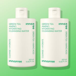 이니스프리 그린티 아미노 수분 클렌징 워터 320ml, 2개