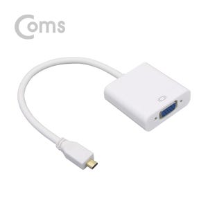 Coms HDMI to VGA 컨버터 오디오 미지원 BS360