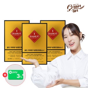 그레인온 골드카무트효소G 30포, 3개