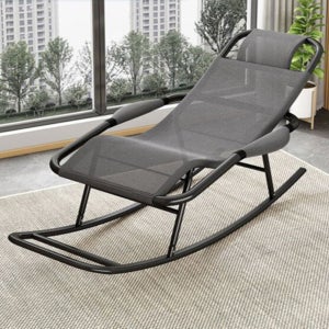 매쉬 흔들의자 (그레이)