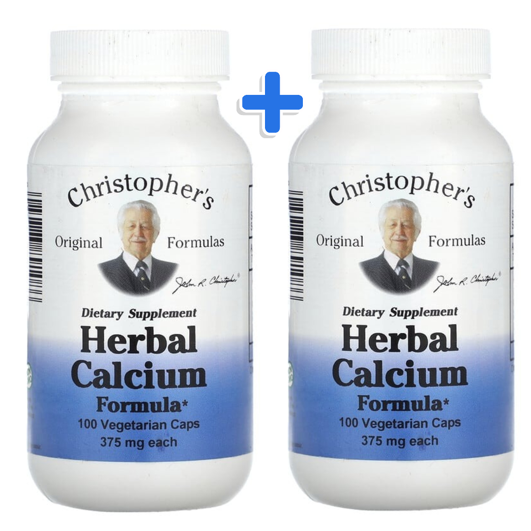 <b>허브</b>함유 <b>칼슘 포뮬라</b> 쇠뜨기 쐐기풀잎 귀리짚 400mg 100정 2통