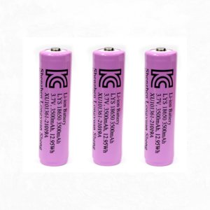 리튬이온 배터리 보호회로장착 18650 3.7V 3500mAh 충전배터리