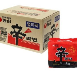 농심 신라면 120g 40개 한박스 도매 업소용 대용량 식자재 식당 box 40입 40봉