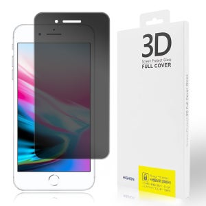 아이폰8 플러스 사생활 보호필름 강화유리 3D 풀커버