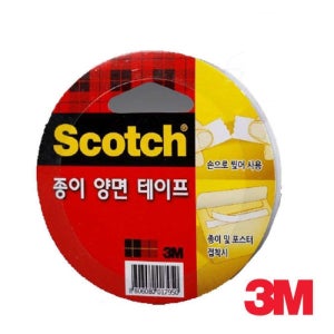 3M 찢어쓰는 종이 양면테이프 48mm x 10M