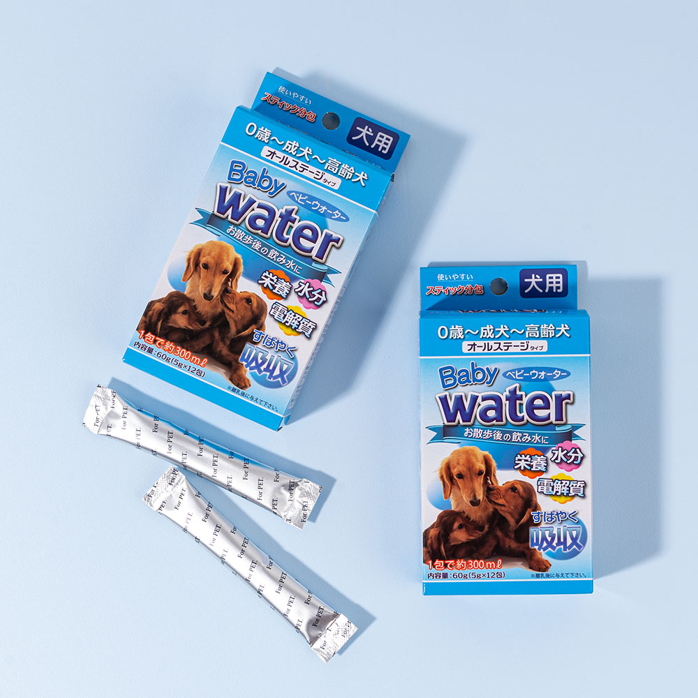 코모 강아지 반려견 전해질 이온음료 베이비 워터 일본수출상품