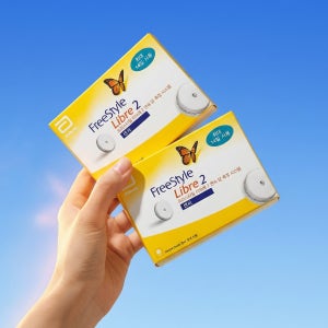 [공식판매처] 프리스타일 리브레2 연속혈당측정기 2개 눈으로 보는 혈당 스파이크