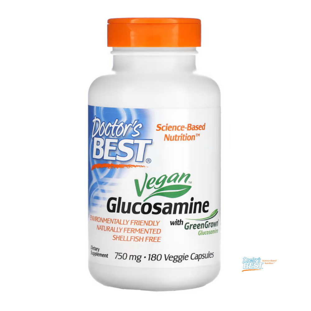 닥터베스트 비건 글루코사민 <b>칼륨</b> 포함 750mg 베지캡슐 180정