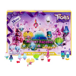 드림웍스 트롤 밴드 투게더 미니즈 24피스 홀리데이 어드벤트 캘린더 피규어 굿즈