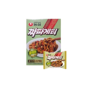 농심 짜파게티 140g x 20개입 봉지라면 한박스 짜장맛 짜장 자장 라면