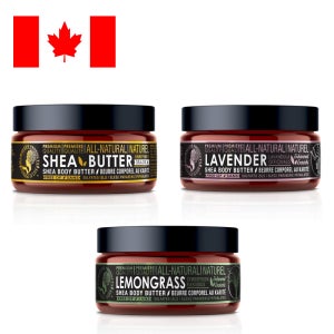 로우 시어 바디 버터 raw Shea Body Butter 피부 보습 Mamas Life Products 177ml