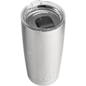 YETI 램블러 20온스 스테인리스 스틸 진공 단열 텀블러 MagSlider 뚜껑