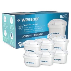 [공식수입] 웨스퍼 브리타 정수기 호환 필터 6개 (맥스트라 플러스&프로 호환, 리뷰작성시 최대 3100원 포인트)