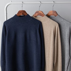 루시 반폴라 니트티셔츠 여성니트 폴라티 목티