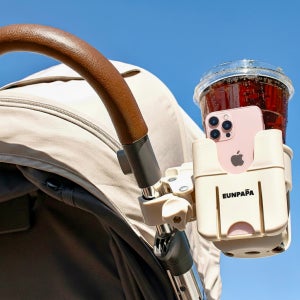 은파파 유모차 컵홀더 2in1 핸드폰 거치대 모든 유모차 호환 악세사리 웨건