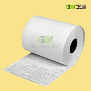 포스용지 감열지 57x50 약관표기 100롤 / HS