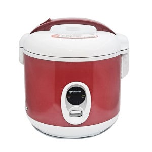 키친아트 전기 보온밥솥 3인(4인)용 일반 미니 가정용 소형 (레드) 보온 밥통 찜기