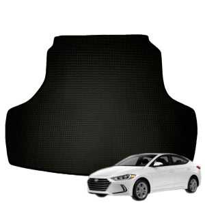아반떼 AD 차량용매트 논슬립 풀커버 방수 그린 고무 트렁크매트 블랙(엣지포함) 5인승