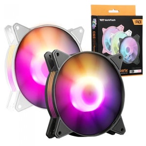 darkFlash C6S 120 RGB Reverse (화이트)