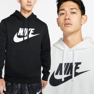 나이키 클럽 그래픽 플리스 기모 후드티 BV2973-010 블랙 외 그레이 화이트