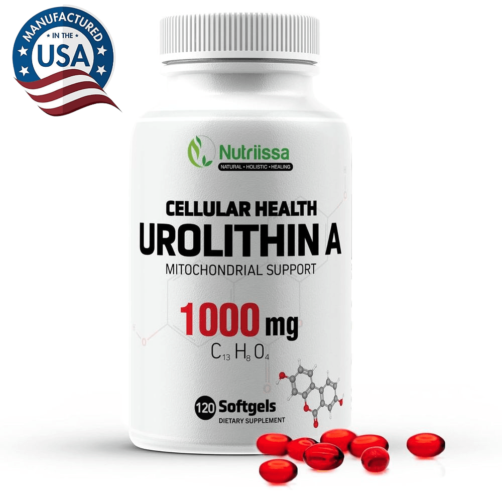 Nutriissa <b>뉴트</b>리샤 <b>에너지</b> 근육 우롤리틴 1000mg 프리미엄 NMN NAD 1일