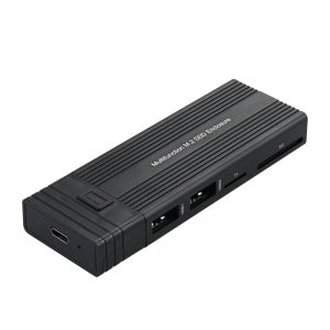 멀티 M.2 SSD 노트북 외장케이스 USB3.1 NVME M키 변환 어댑터 방열 패드