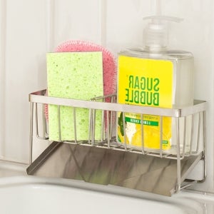 수세미렉 올스텐수세미거치대 스텐 주방세제거치대 건조대 선반