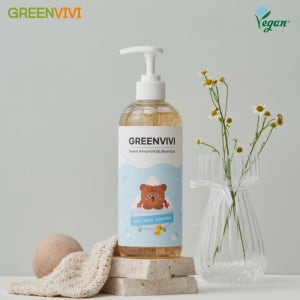그린비비 어린이 키즈 지성 두피 비건샴푸 500ml