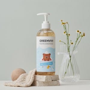 그린비비 어린이 키즈 지성 두피 비건샴푸 500ml