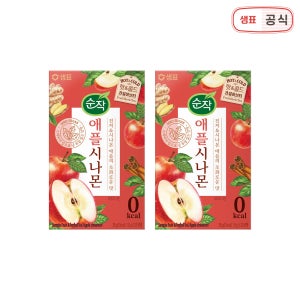 순작 애플시나몬 과일허브티 티백 20T 2개 외 선택구매 과일차 스테비아 제로칼로리