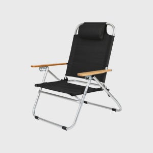 KOOLMAN 쿨맨 캠핑 의자 딥폴딩 릴렉스 로우 체어 접이식 각도조절
