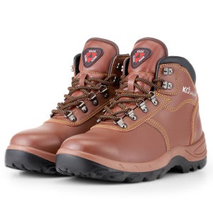 코오롱 경량 공사장 안전화 발편한 발볼넓은 현장 작업화