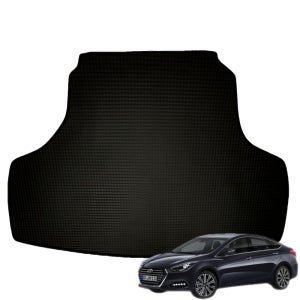 i40 매트 논슬립 풀커버 차량용 그린 고무 트렁크매트 블랙(엣지포함) 5인승