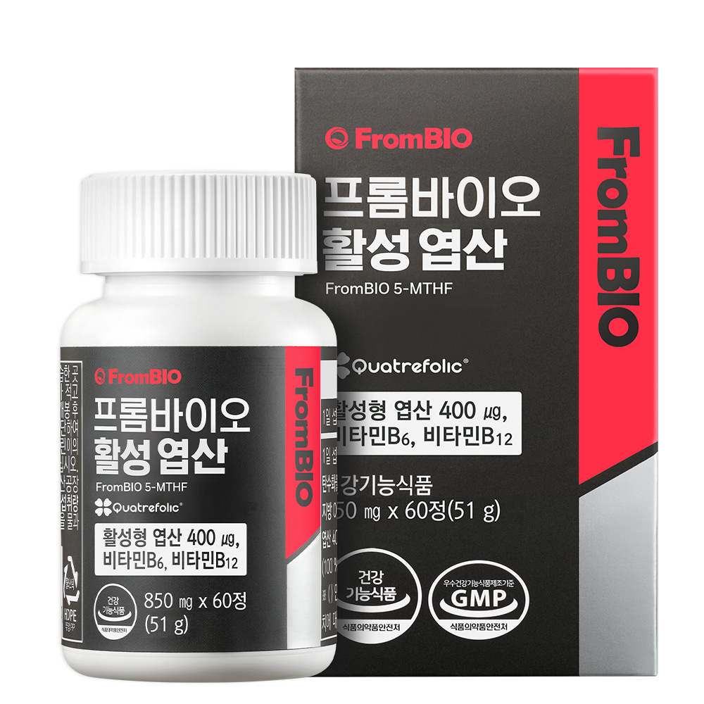 <b>프롬바이오</b> 활성<b>엽산</b> 60정, 1개