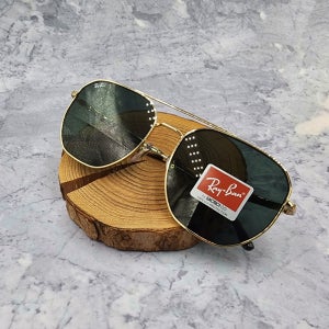 레이밴 선글라스 투브릿지 보잉 오버사이즈 RB3724D 001/71 룩소티카 100%