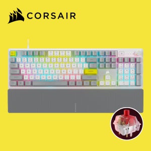 [국내정발] 커세어 K70 RGB CORE SE 화이트 적축 게이밍 기계식키보드