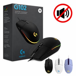 [무소음 버전] 로지텍 G102 2세대 LIGHTSYNC 유선 게이밍 마우스