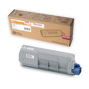 오키 OKI 순정품 ES5473mfp 노랑 Y 토너 Toner 46490625